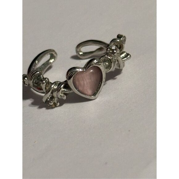 Nice women Heart Ring Adjustable Premium Ring Statement Ring for Prom Daily Wear - Picture 5 of 6